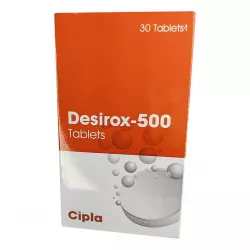 Деферазирокс Desirox :: Эксиджад полный аналог, таб. 500мг №30! в Екатеринбурге и области фото