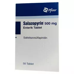 Салазопирин Pfizer табл. 500мг №50 в Екатеринбурге и области фото