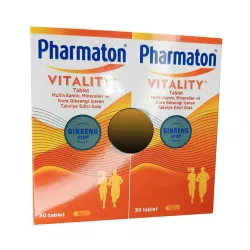 Фарматон Витал (Pharmaton Vital) витамины таблетки 60шт в Екатеринбурге и области фото
