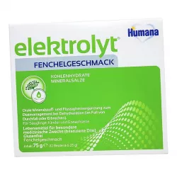 Хумана электролит (Humana) 6.25г фенхель 12шт в Екатеринбурге и области фото