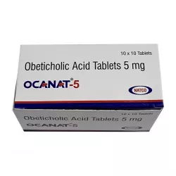 Окалива генерик (Ocanat / Ocabest - 5) :: Обетихолевая кислота 5мг табл. №100 в Екатеринбурге и области фото
