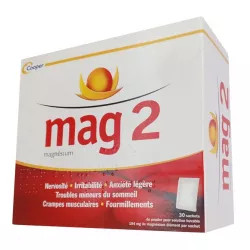 Маг 2, Mag 2, Магний 184мг порошок-саше для приготовл. раствора для питья №30 в Екатеринбурге и области фото