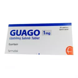 Гуанфацин Гуаго Guago : аналог Эстулик таб. 1мг N28 в Екатеринбурге и области фото