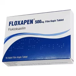 Флуклоксациллин 500мг Floxapen таб. п/о  №16 в Екатеринбурге и области фото