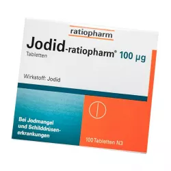 Йодид Ратиофарм (Калия Йодид) ГЕРМАНИЯ Ratiopharm 100мкг таб. №100 в Екатеринбурге и области фото
