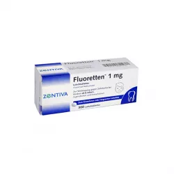 Фторид натрия Fluoretten 2.2 мг (1мг чистого иона фторида) таб. №300! в Екатеринбурге и области фото