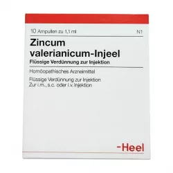 Цинк валериана инъель (Zincum Valerianicum Injeel) 1,1мл амп. №10 в Екатеринбурге и области фото