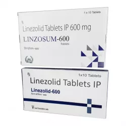 Зивокс аналог (Linezolid / Linospan / Linzosum) :: Линезолид Индия 600мг таб. №10 в Екатеринбурге и области фото