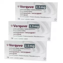 Веркуво (европейское название Адемпас 2.5) Verquvo ЕС!! Риоцигуат 2,5 мг таб. №42 в Екатеринбурге и области фото