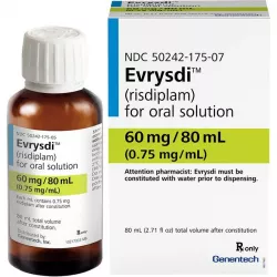 Рисдиплам Эврисди :: Risdiplam Evrysdi порошок для приг. р-ра для ор. прим. 60мг/80мл 0,75мг/мл в Екатеринбурге и области фото
