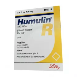Хумулин Регуляр инсулин (Humulin-R) 100 МЕ/мл сусп. для ин. 3мл 5шт в Екатеринбурге и области фото