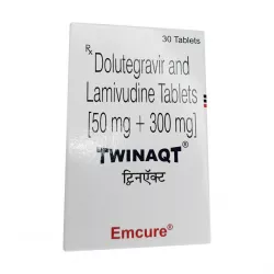 Твинакт Довато полный аналог :: Twinaqt :: Долутегравир Ламивудин 50+300мг таб. №30 в Екатеринбурге и области фото