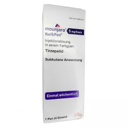 Мунджаро 5 мг / доза 4 дозы :: Тирзепатид Mounjaro KwikPen в Екатеринбурге и области фото