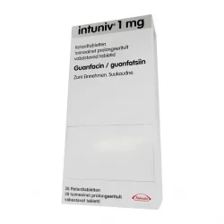 Интунив Intuniv ретард таб. 1мг N28 в Екатеринбурге и области фото