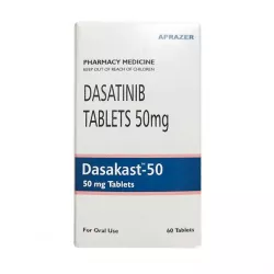Дазатиниб (Dasakast) :: полный аналог Спрайсел :: таб. 50мг №60 в Екатеринбурге и области фото