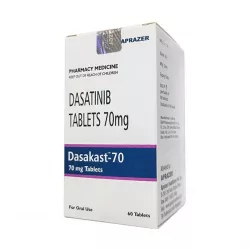 Дазатиниб (Dasakast) :: полный аналог Спрайсел :: таб. 70мг №60 в Екатеринбурге и области фото