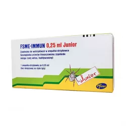 ФСМЕ Иммун Джуниор Инжект вакцина (FSME Immun Junior Inject) шприц 0,25мл (без иглы) №1 в Екатеринбурге и области фото